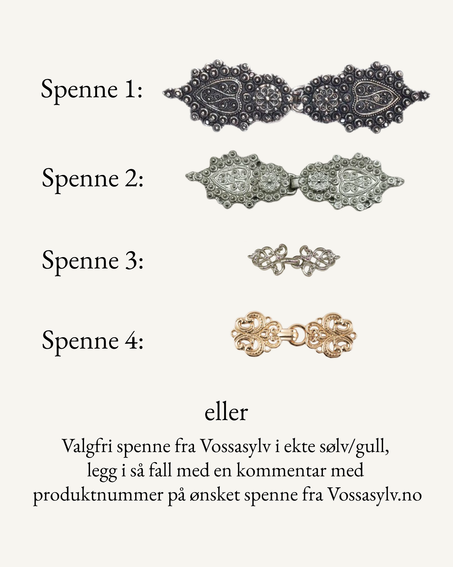Fantasistakk i hvit - Lages på bestilling!