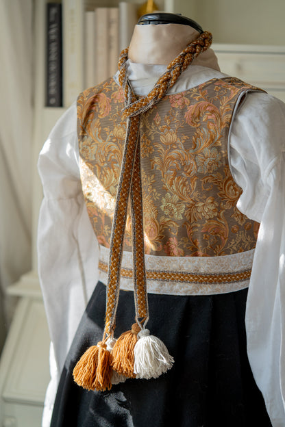 Fantasistakk i gyldne farger (strl. XS-XL) - RESERVERT