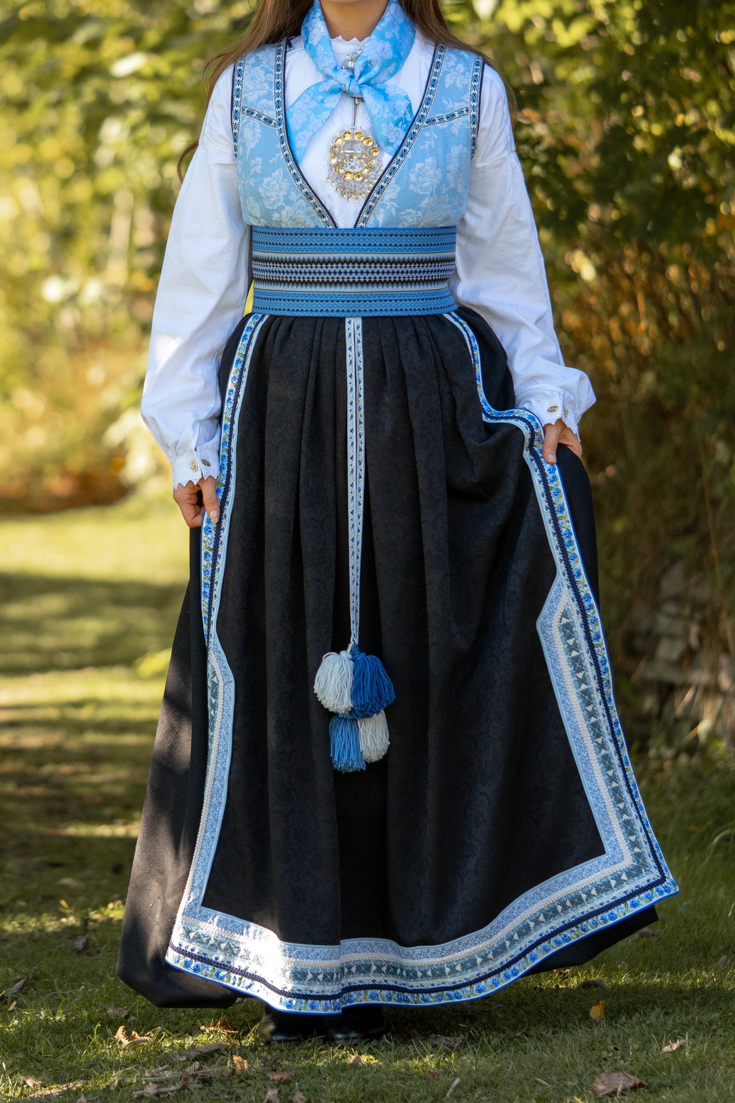 Beltestakk i lys blå (strl. XS-XL) - Vintertilbud!!