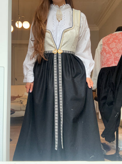 Fantasistakk i hvit (strl. XS-XL) Julesalg!!